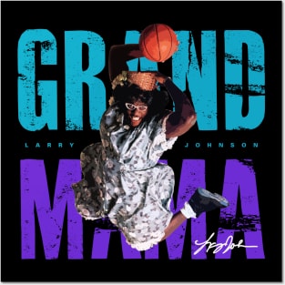 Grandmama Larry Johnson Posters and Art